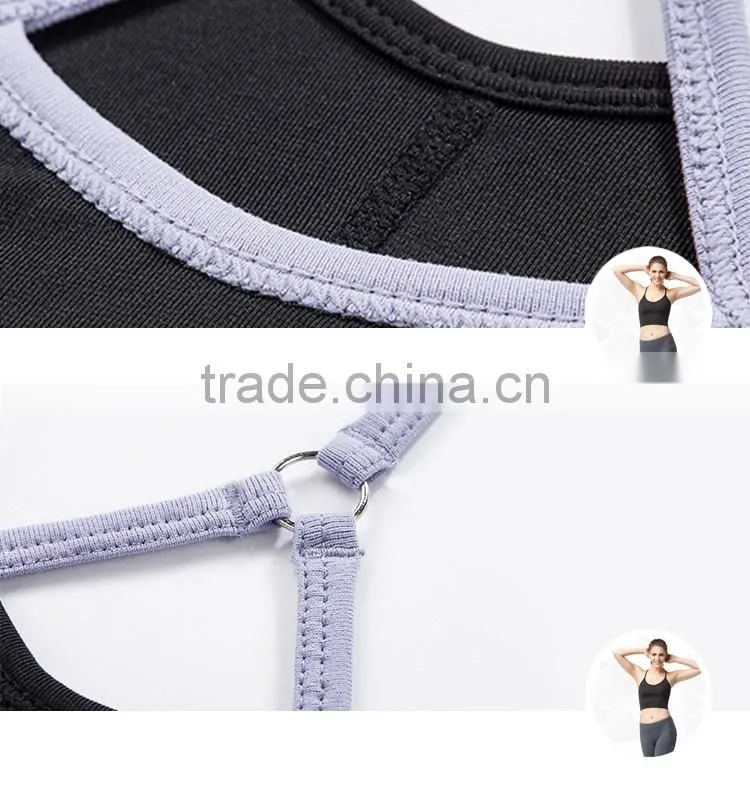 Custom slim blazer Workout clothes yoga clothes yoga vest female guangzhou manufacturers
