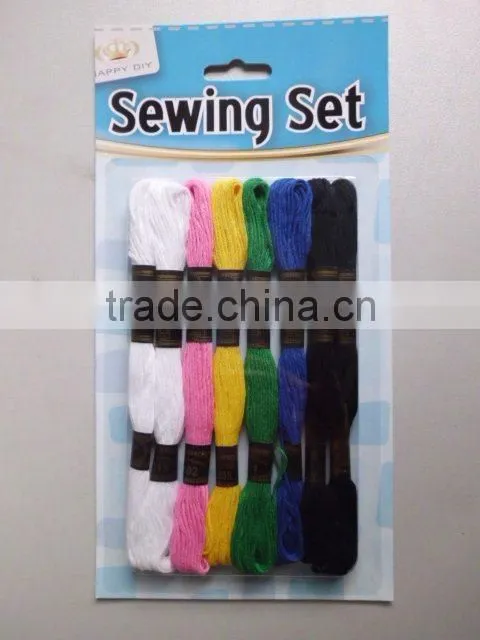 Portable sewing set / mini sewing kit / leather sewing kit