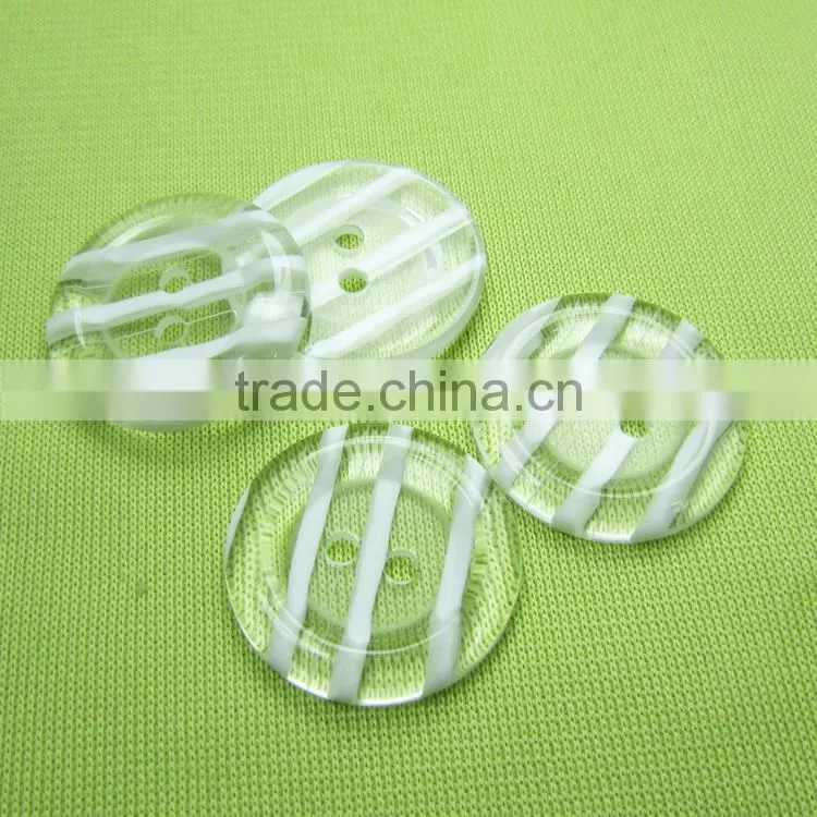 Low MOQ stripes buttons stripes buttons for garments