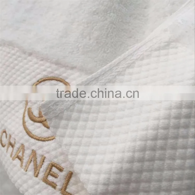 Cotton Luxury Hotel Bath Towel / Spa Bath Towel 100% Genuine Cotton/ Set of 3 White Bath Towel