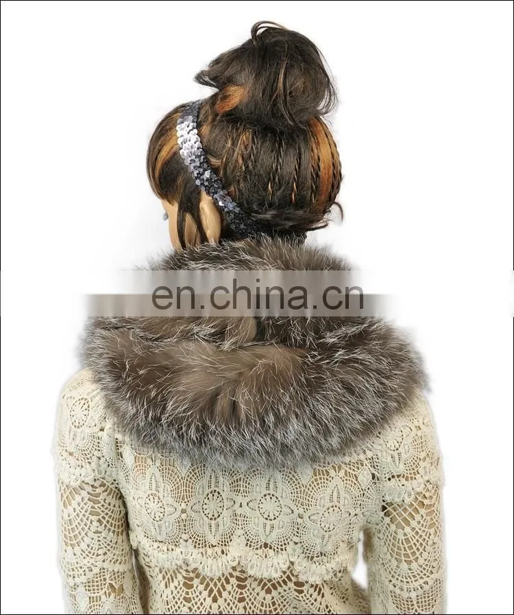 Factory Sale 2015 Fashion Multifunction Real Mink Fur Amazing Scarf