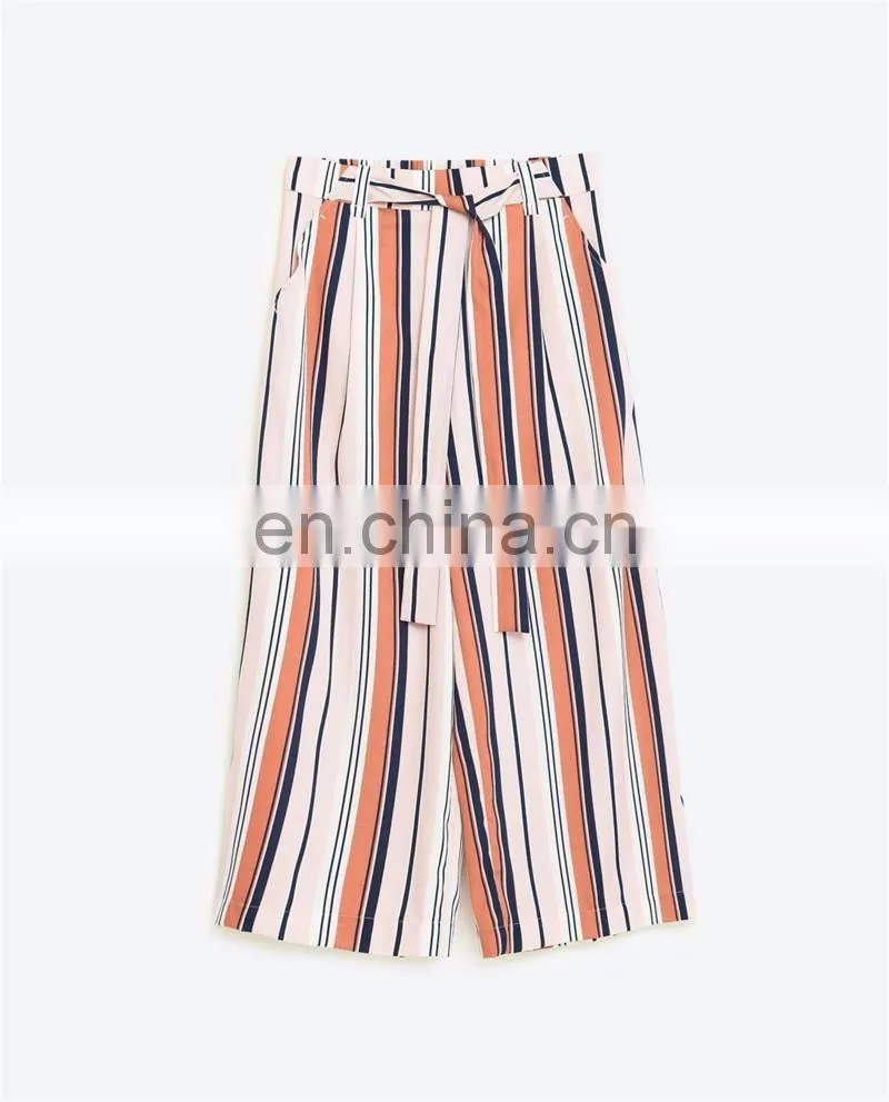 New arrivel lady stripe harem pants