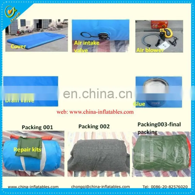 blue mobile swimming pool