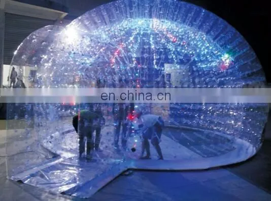 Promotion inflatable transparent tent, inflatable dome tent for outdoor, camping crystal dome from china supplier