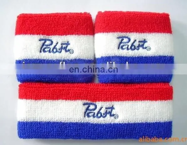 outdoor sports custom sweatband wristband