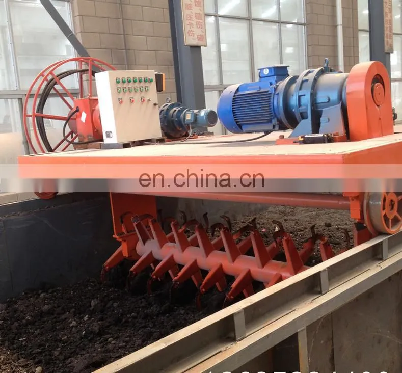 animal Manure Compost Machine/organic Fertilizer Compost Turner Machine