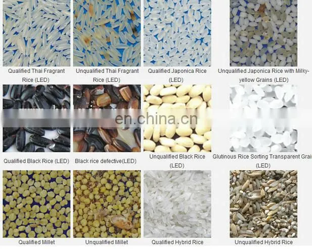 High capacity low price rice color sorter / color sorting machine for sale in Thailand