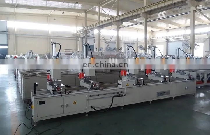 Multi-head Combination Drilling Holes Machine for aluminum door window,Multi-head Combination Drilling Machine for Curtain Wall