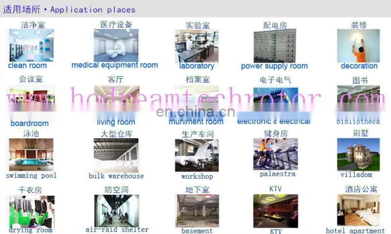 136L/day Wall Mounted Industrial Dehumidifier