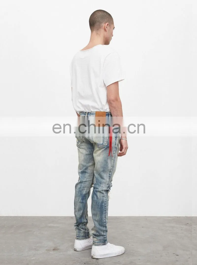 DiZNEW LIGHT BLUE TURKEY NEW MODEL FASHION SKINNY JEANS FOR MEN