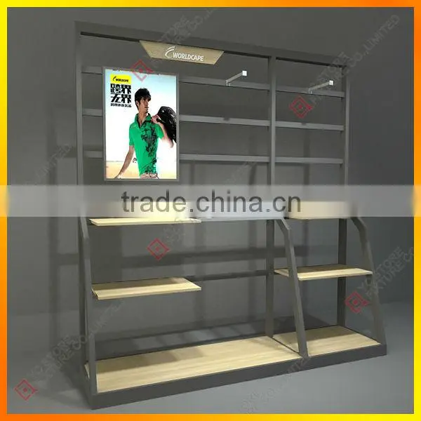 Cool designed wall display shelf