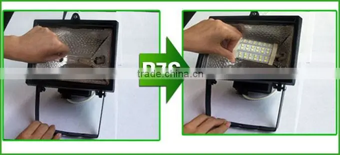 China factory high quality led r7s replacing halogen bulb r7s led linear