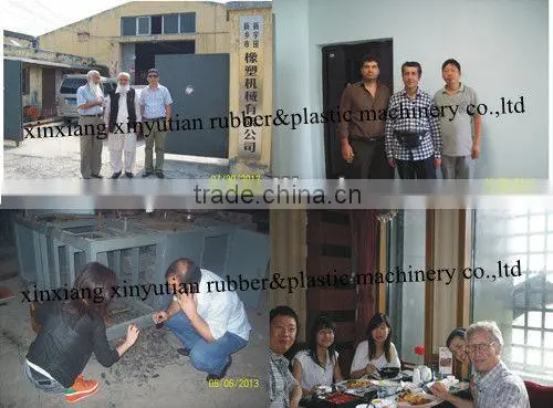 scrap tire rubber extruder machine for rubber powder