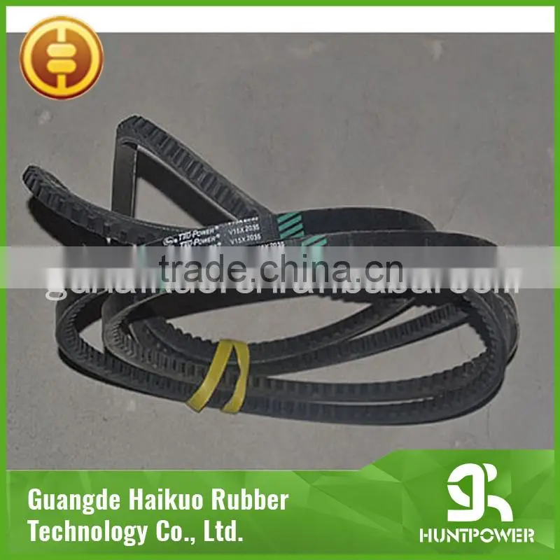 Excavator engine fan belt Ruber Fan Belt/Ribbed belts/V belts