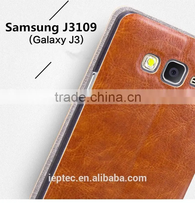 MOFi Hot Selling Flip PU Leather Phone Cover Cases for Samsung Galaxy J3,Samsung J3109