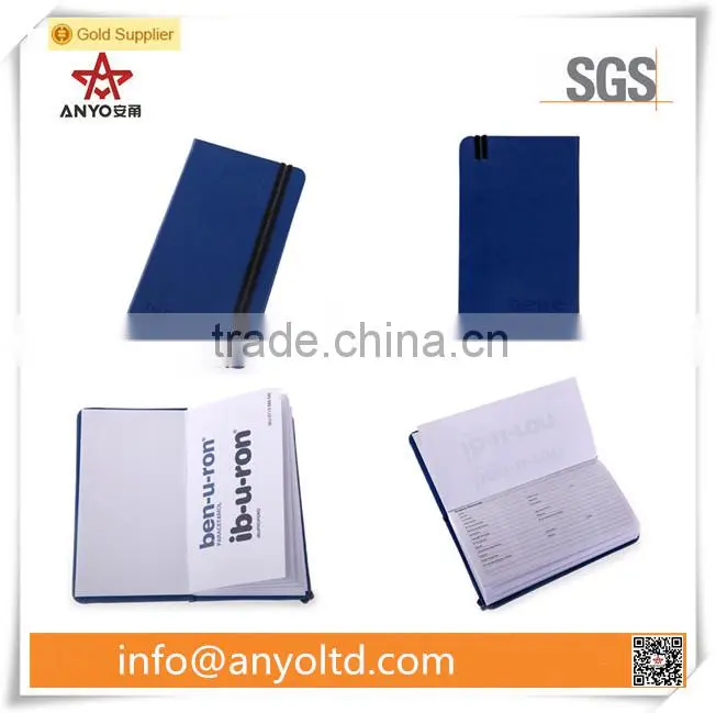 Stamp LOGO PU notebook