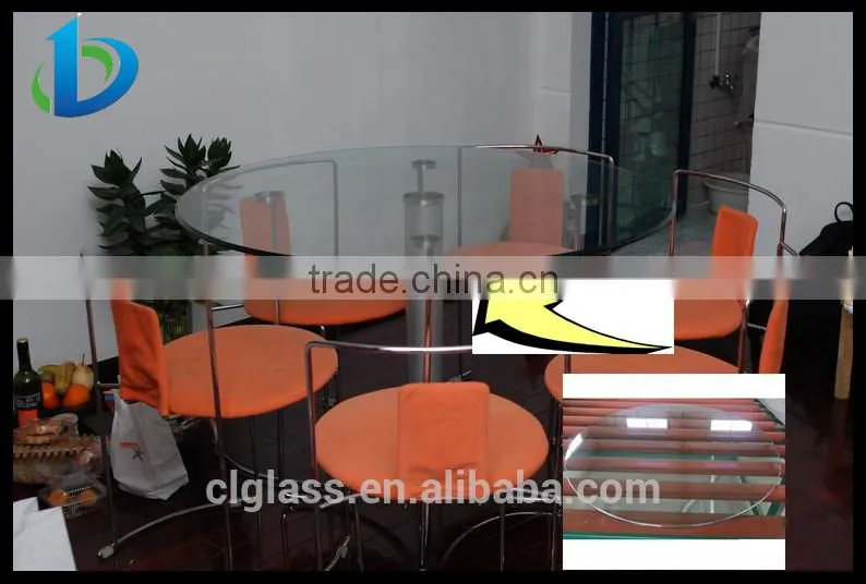 8-12mm back painted furniture tempered glass