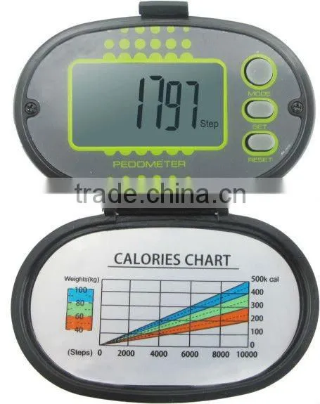 Multi-function Digital Electronic Dual-Axis Hip/Pocket Pedometer