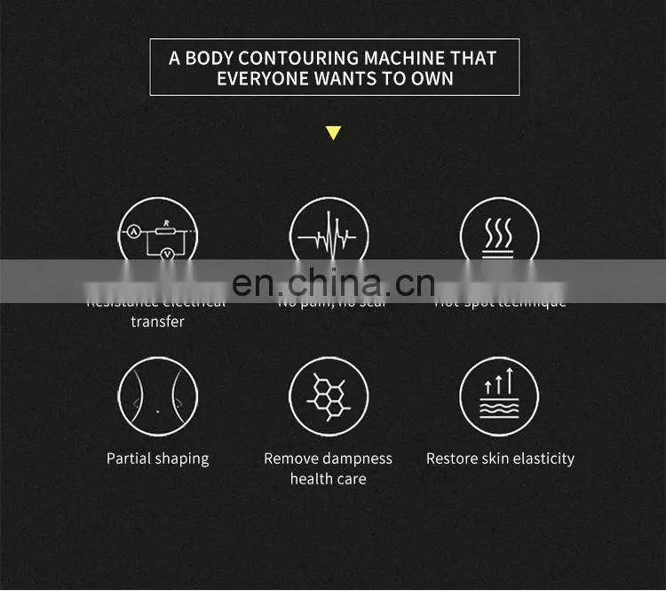 RF RET Therapy Body Slimming Machine for Body Shaping Weight Loss Skin Tightening Lymph Drainage Resistive Electric Transfer