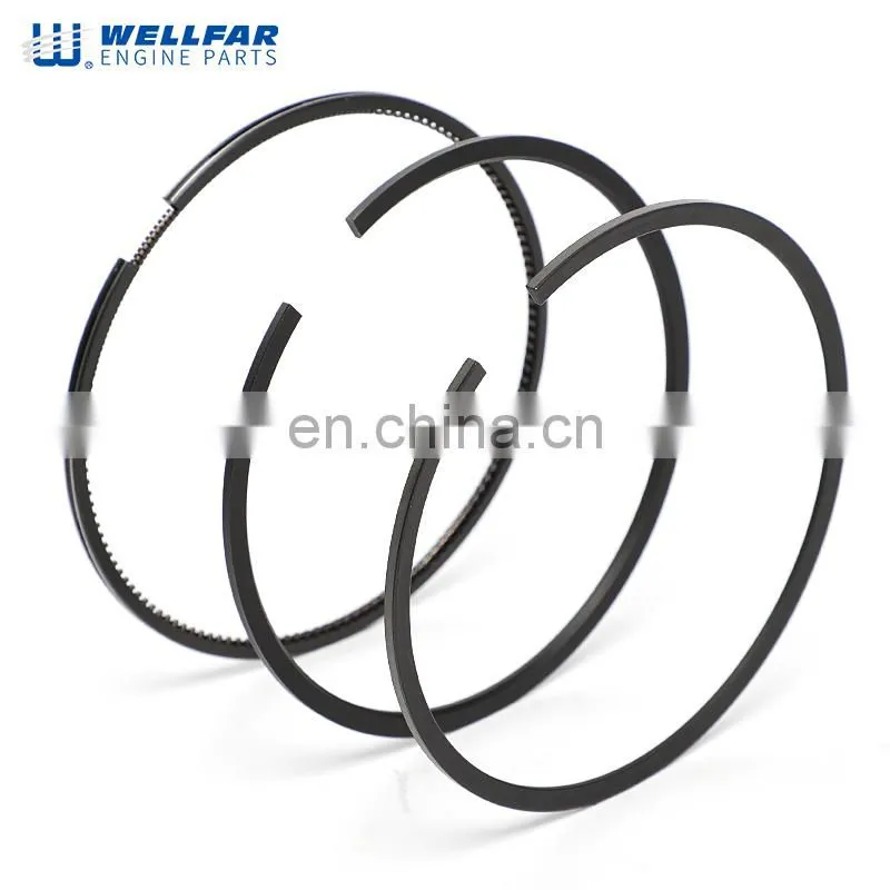 VT365 Engine parts Wellfar Piston rings set 114mm For Navistar Engine