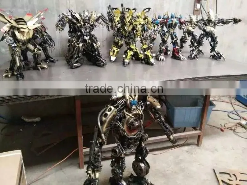 Steel Garden Decoration Sculpture For Outdoor Shows Statue