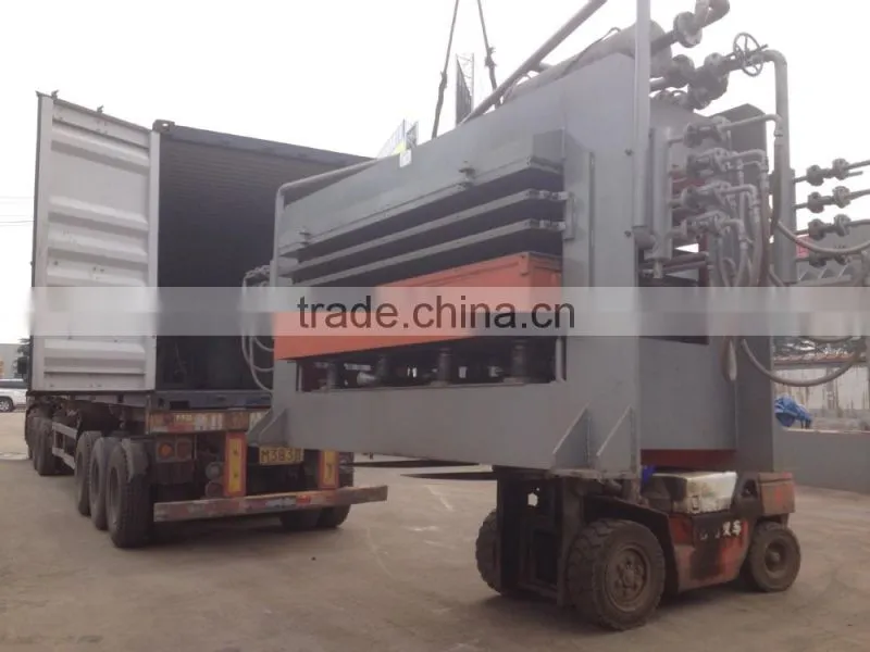 woodworking machinery door skin press machine hot press BY21-4*8/120(3-15)D
