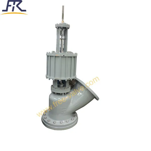 4503 Pneumatic tank bottom valve DN500 PN16