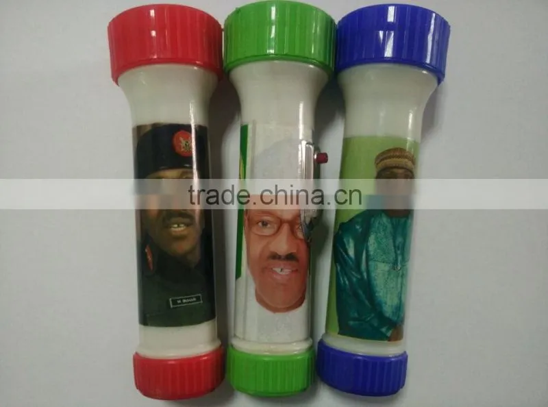 Monkey Head Beautiful Picture Body Led Flashlight Torch