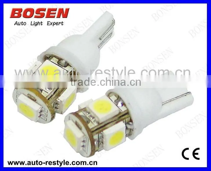 Canbus Auto LED Bulb, T10-8SMD IC Drive, No Errors/Warnings in Car