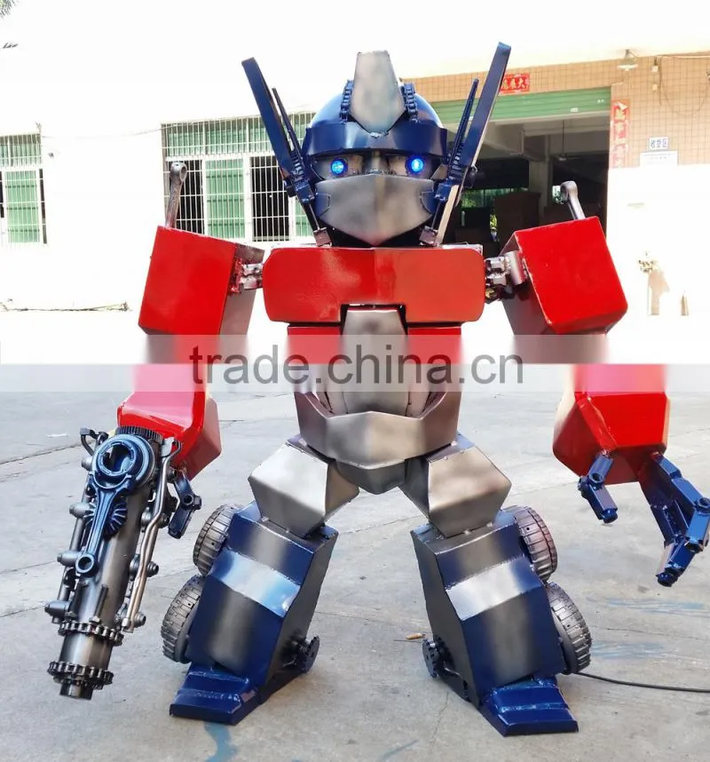 1.2 meters high Optimus prime famous sculpture reproductions