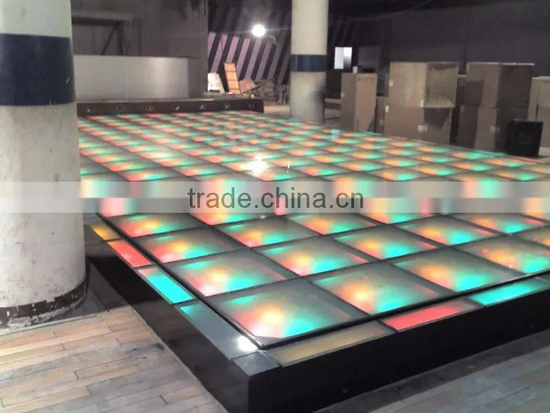 LED light guide panel of glass