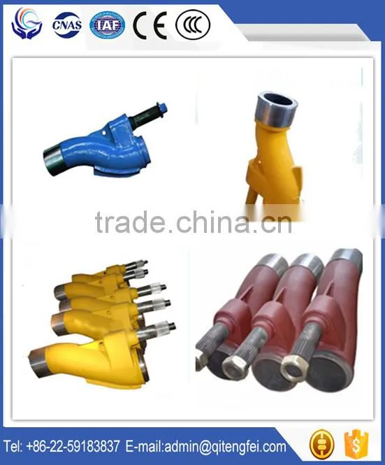 sany concrete pump s tube, sany concrete pump s pipe, sany concrete pump s valve for sany pump DN180, DN200, DN230, DN260