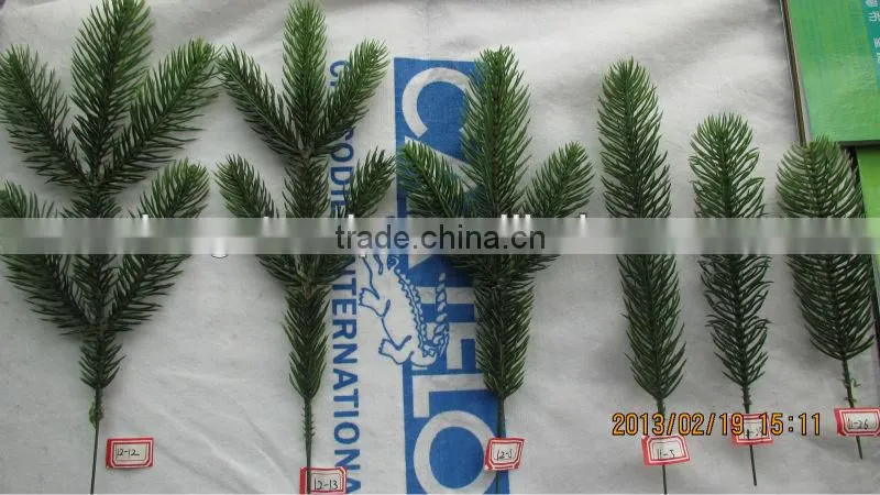 PE Christmas tree leaves for Artifical Tree