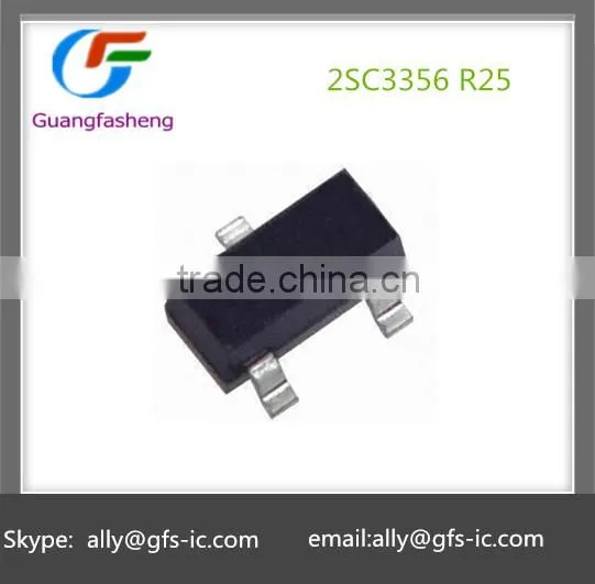 2SC3356 R25 triode 0.1A 12V High frequency low noise SOT-23
