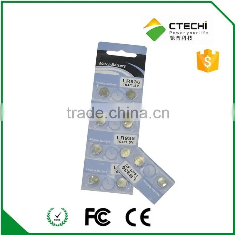 1.5v Watch Battery Button Cell LR626 AG4 Pack of 10 Batteries