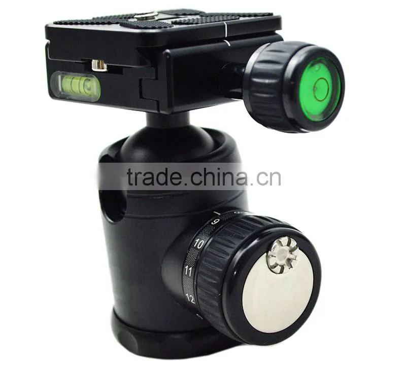 Cheap goods from china best professional tripod video Ballhead for camera with the 3/8 inch screw