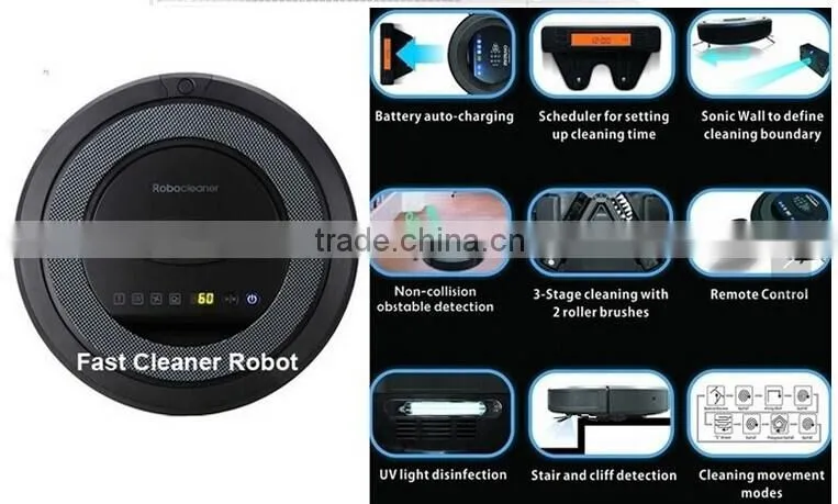 2016 hot sales robot practical sweeper machine