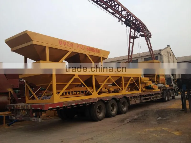New design, PLD1600 Batch Powder Machine in Concrete Batching Plant