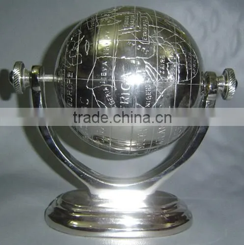 Cast aluminium decorative Globe