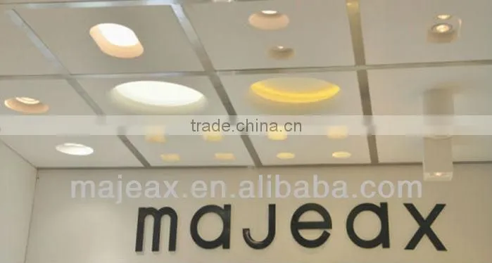 Popular White Gypsum Plaster wall lamp modern