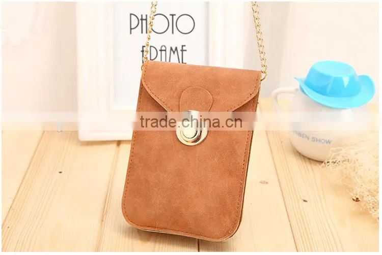 Wholesale ladies mini messenger bag retro one crossbody cell phone purse