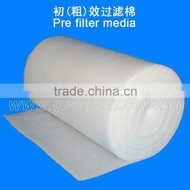 FRS-30 blue white g4 pre filter media air filter for spray booth served in rolls or pieces