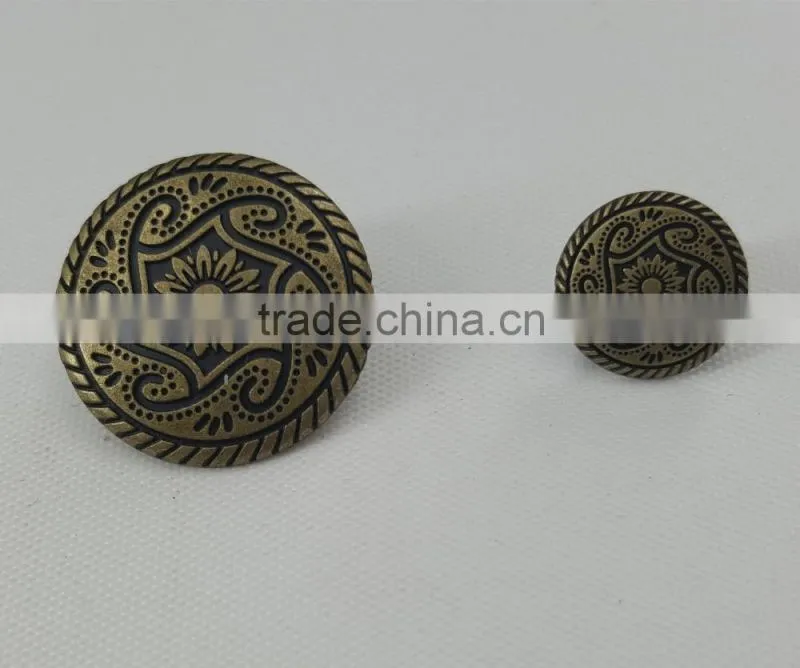 2016 New Arrive Fashion Metal Shank Button