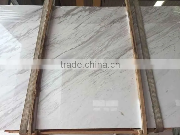 Cheap Chinese brown marble new Ouwang marble slab with white veins