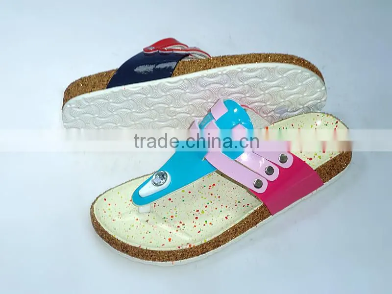 PCU fashion Lady colorful slipper 2015