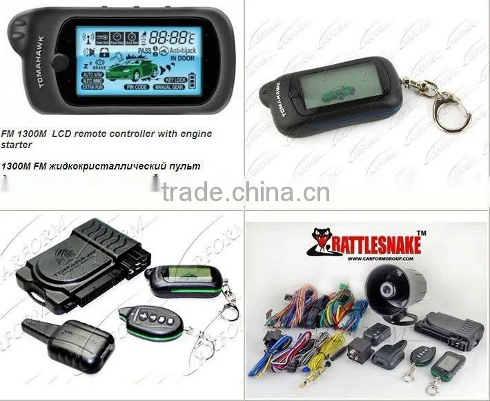 Tomahawk LCD remote car alarm Z5 russian version