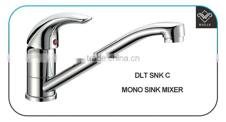 Foshan European Style Chrome Plated Brass Wash Basin Mixer Tap