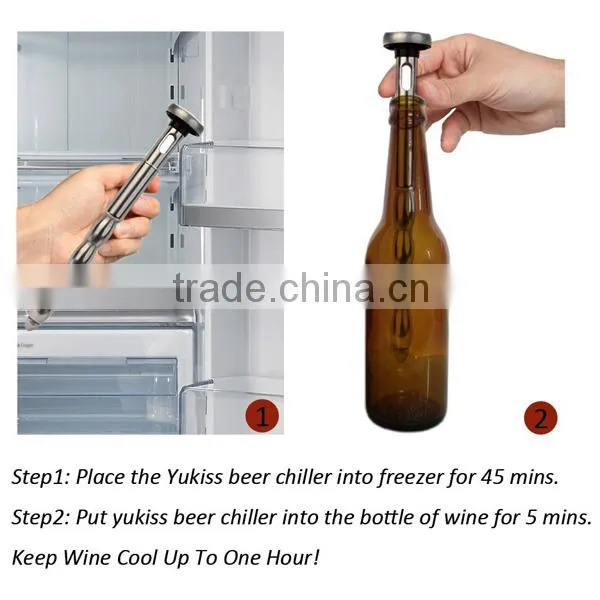 NT-PC16 China wholesale suppliers magnetic beer metal beer chiller stick for sale