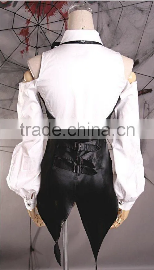 PUNK RAVE Gothic Swallowtail blouse Y-243