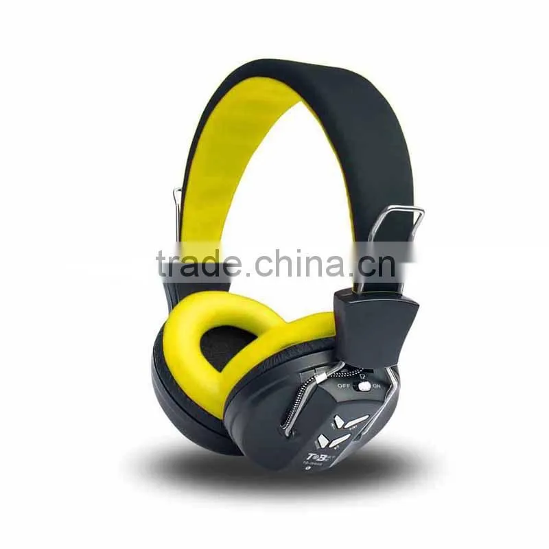 China manufacturer cheap 2 way radio wireless headset with memory card and FM radio